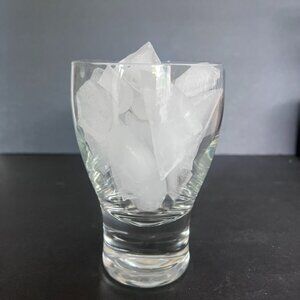 Luigi Bormioli Chopin On The Rocks Glasses Set Of 6 Italy Discontinued HTF